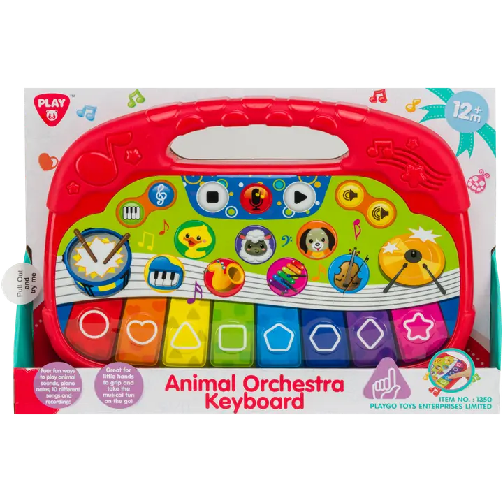 Lasten kosketinsoitin Animal Orchestra Keyboard