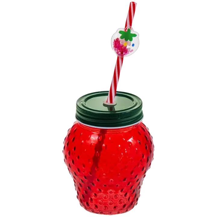 Klaasist tass maasikas 450 ml