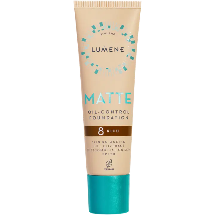 Lumene Matte Oil-control Mattameikkivoide SPF20 8 Rich 30 ml