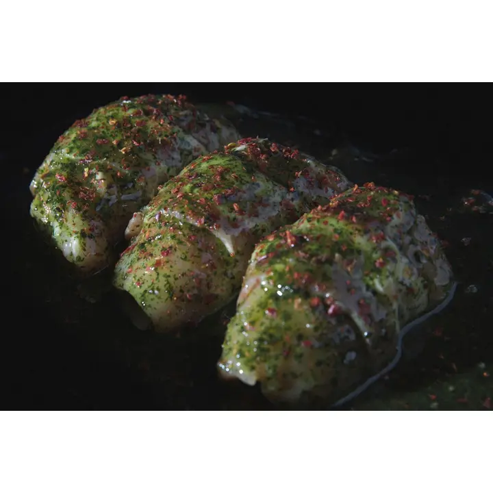 Lihasampo broilerin fileekääryle marinoitu