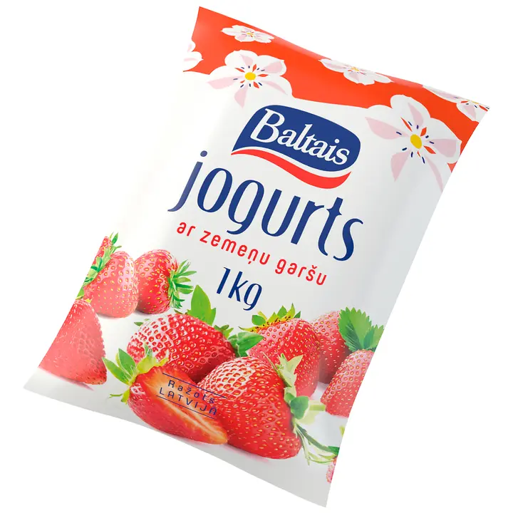 Baltais Maasika joogijogurt 1kg