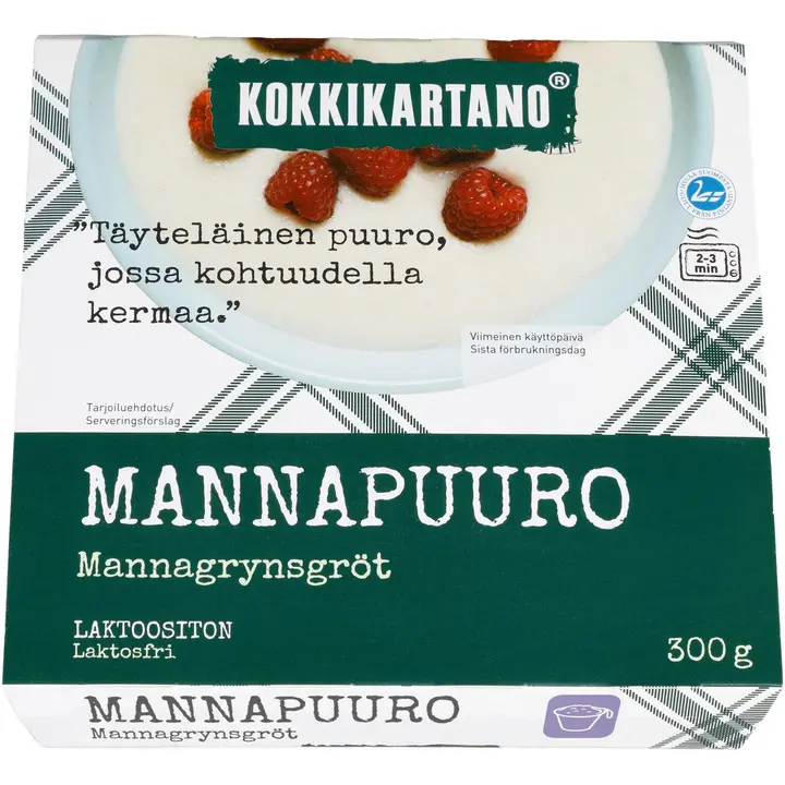 Kokkikartano Mannapuuro 300g