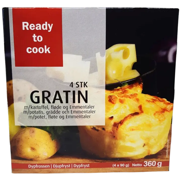 Gratin Kartuligratään Koore ja Emmentaliga 360 g