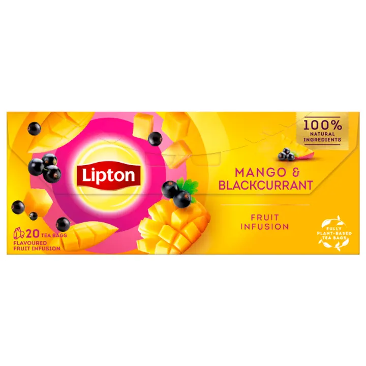 LIPTON Mango-mustsõstra tee