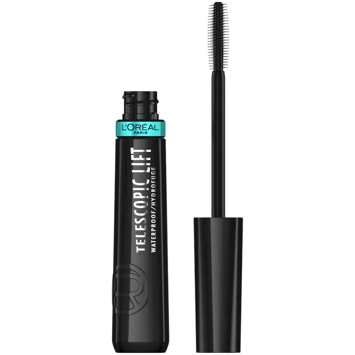 L'Oréal Paris Telescopic Lift Waterproof Black musta maskara 9,9ml