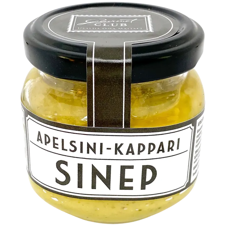 Gourmet Club Apelsini-kappari sinep, 130 g