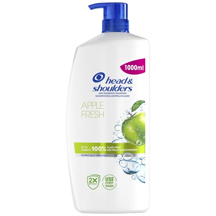 head&shoulders Apple Fresh 1000ml shampoo