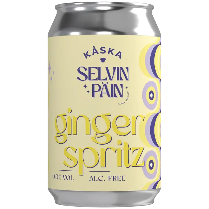 Selvin Päin & Kåska Ginger Spritz 0,0% 330ml