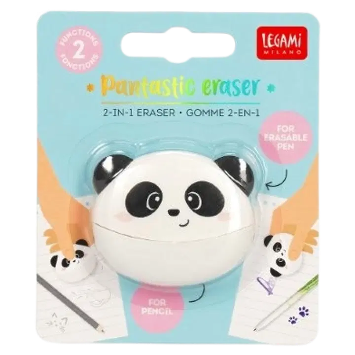 Legami kustutuskumm pantastic panda blisterpakendis