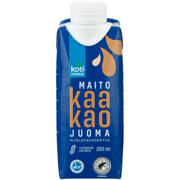 Kotimaista maitokaakaojuoma 250 ml