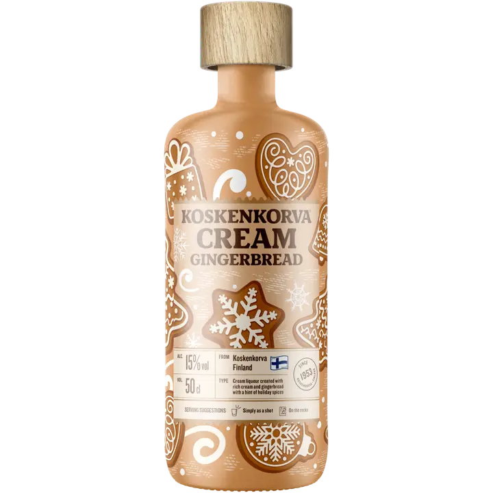 Koskenkorva Gingerbread Cream liköör 15%vol 500 ml