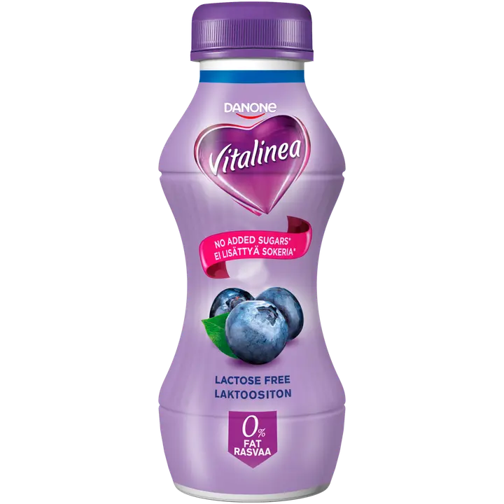 Danone Vitalinea juotava mustikkajogurtti 290g