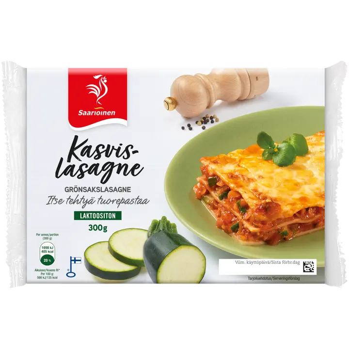 Saarioinen Kasvislasagne 300g