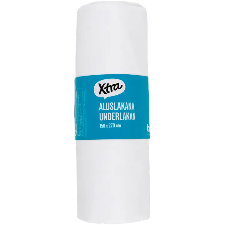 Xtra aluslakana Uni 150 x 270 cm valkoinen
