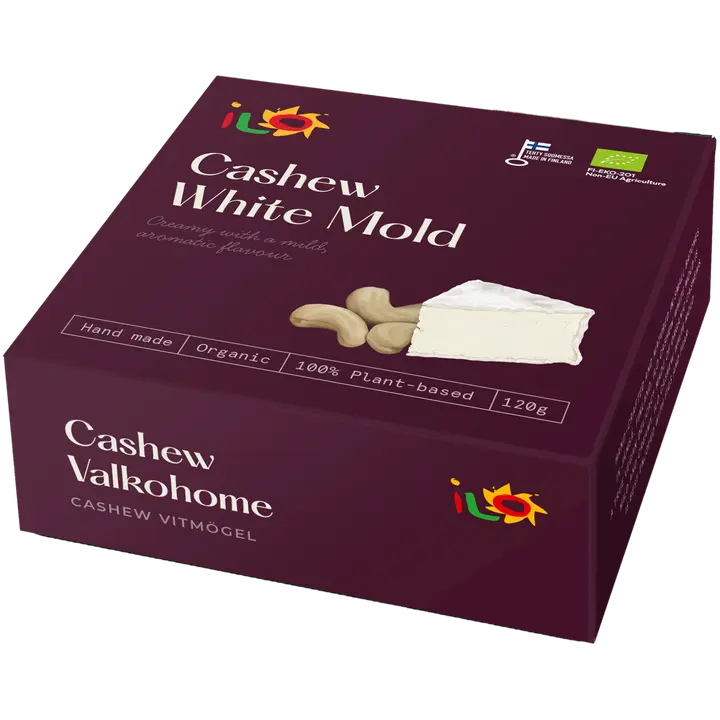 ILO Cashew Valkohome 120g Luomu
