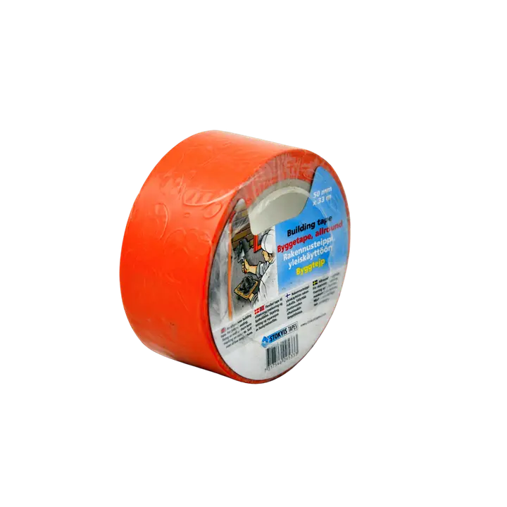 Stokvis Tapes rakennusteippi 50mm x 33m oranssi