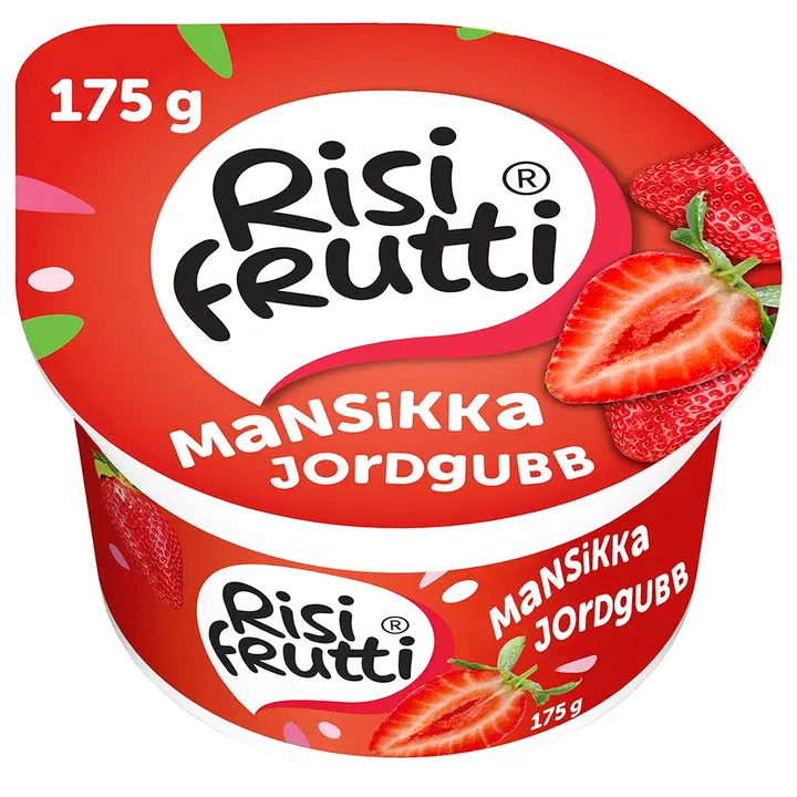 Risifrutti jordgubb rismellanmål 175g
