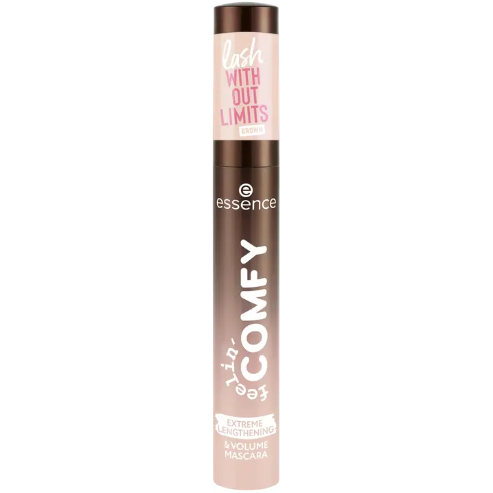 essence feelin' comfy lash WITHOUT LIMITS BROWN EXTREME LENGTHENING & VOLUME MASCARA 01 Lash Cocoon 13 ml