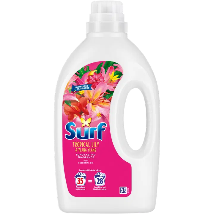 Surf Pyykinpesuneste Tropical Lily & Ylang ylang 1400 ml