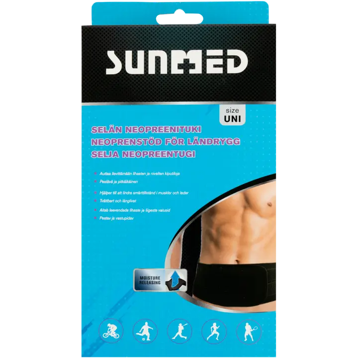 Seljatugi neopreenist