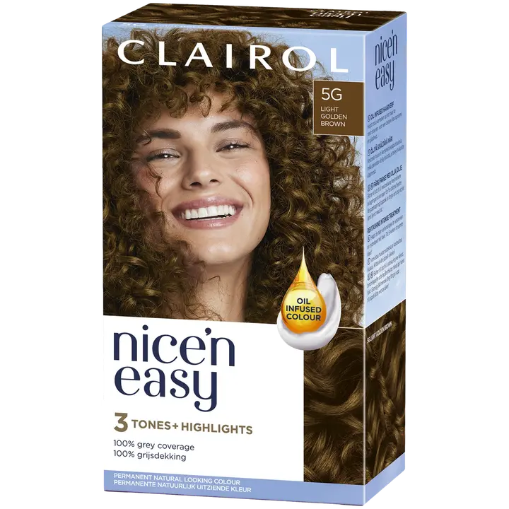 Clairol Nice´n Easy kestoväri 5G kullanruskea