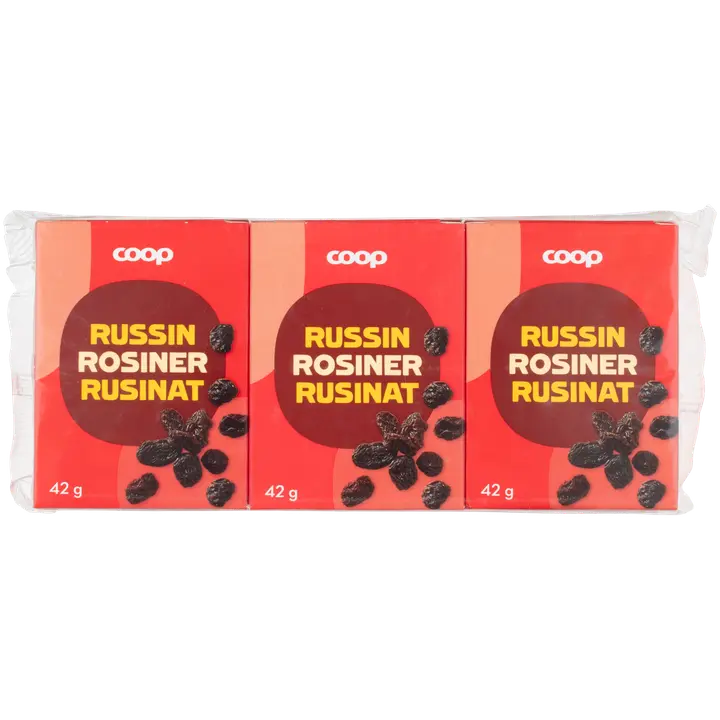 Coop rusinat 6 x 42g