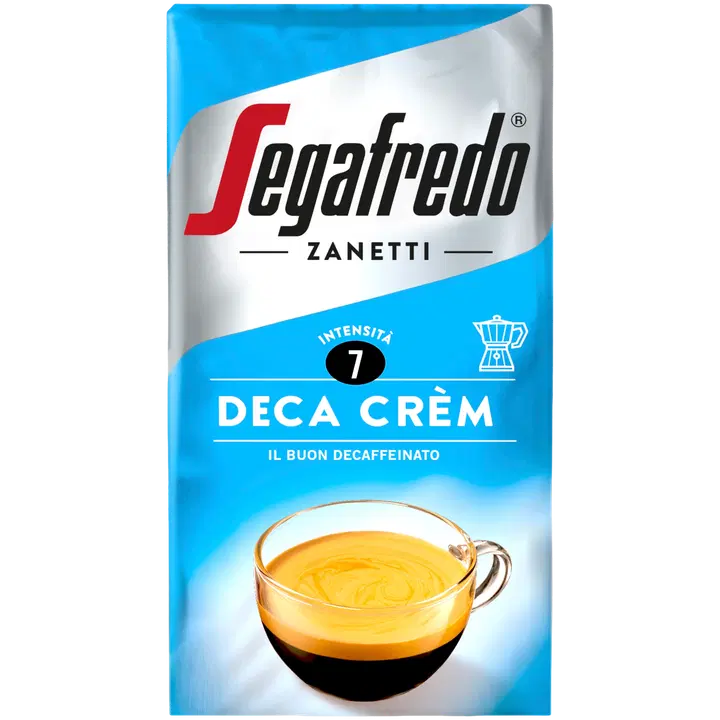Segafredo Deca Crèm kofeiiniton jauhettu espresso kahvi 250g