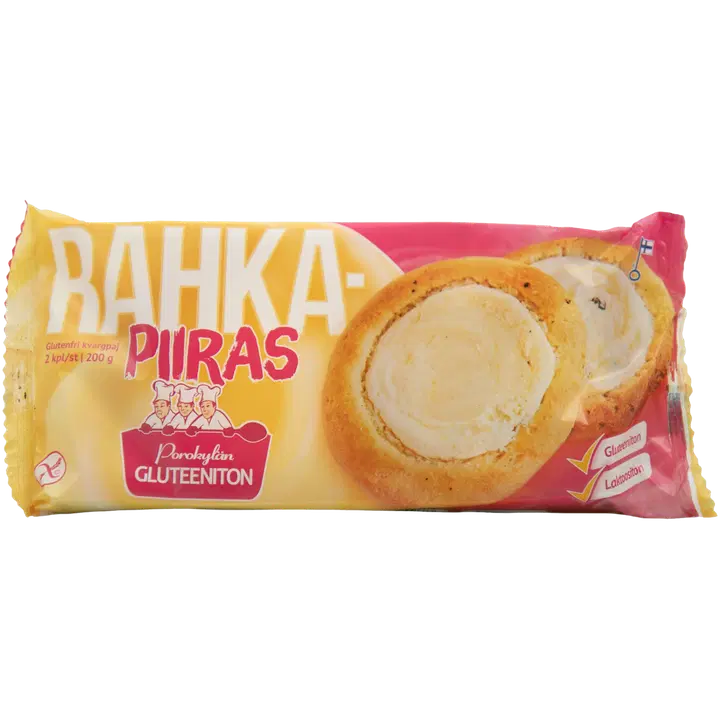 Porokylän Rahkapiiras 2 kpl / 200g gluteeniton