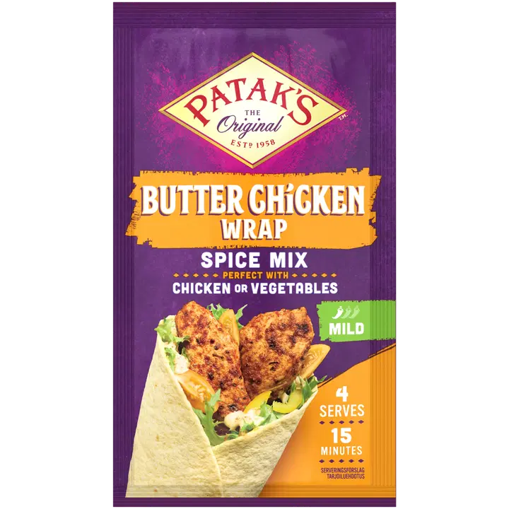 Patak's Butter Chicken Wrap mausteseos 25g