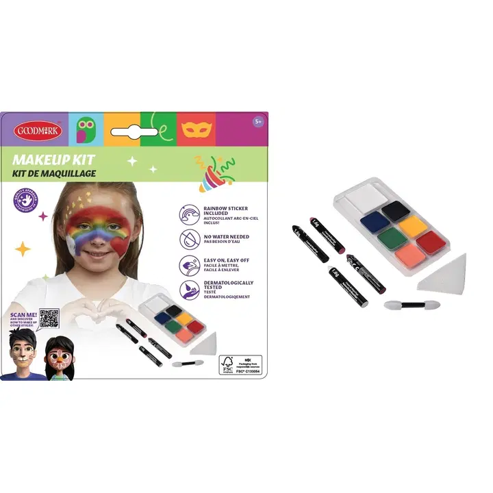 Näomaalide komplekt 13 tk