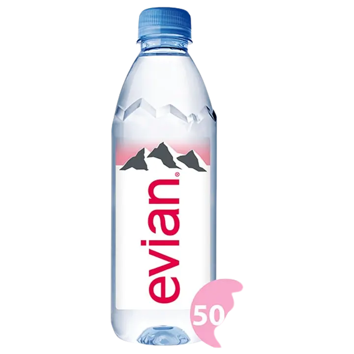 Evian looduslik mineraalvesi 500 ml