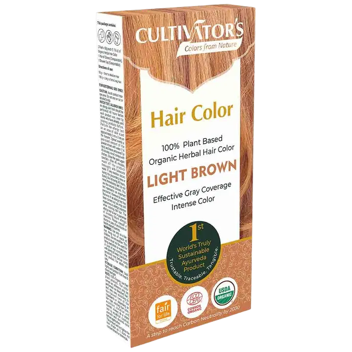 Cultivator's Hair Color Kasviväri Light Brown 100g