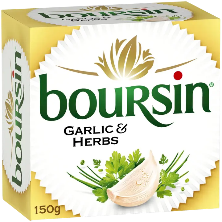 Boursin 150g Valkosipuli & yrtti tuorejuusto