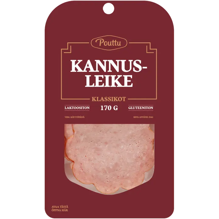 Pouttu Kannusleike 170g viipale A-luokan erikoisleikkele