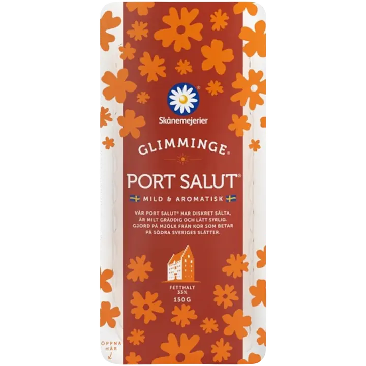 Skånemejerier Glimminge Port Salut juustosiivut 150g