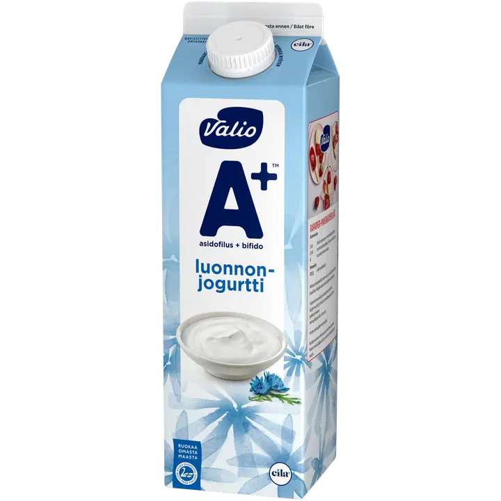 Valio A+™ naturell yoghurt laktosfri 1 kg