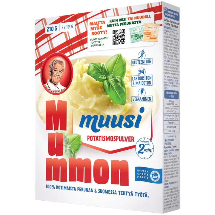 Mummon muusi 210g perunamuusijauhe