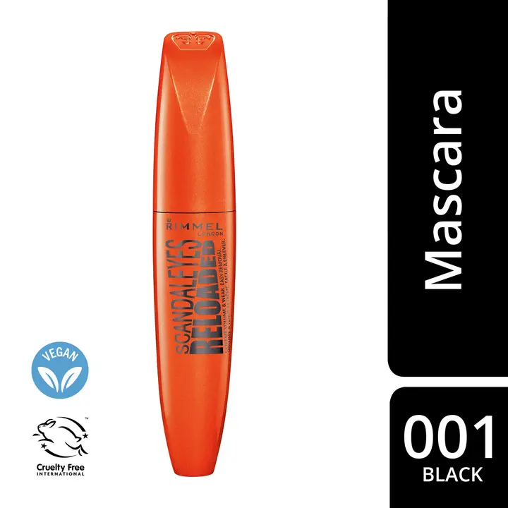 Rimmel London 12ml Scandaleyes Reloaded 001 Black mascara ripsiväri