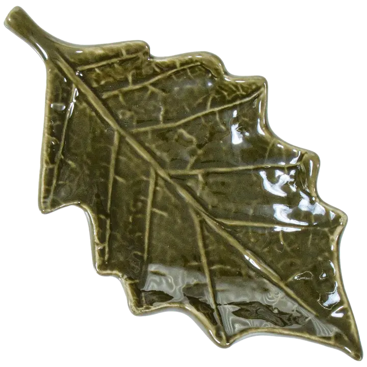 Taldrik tammeleht roheline