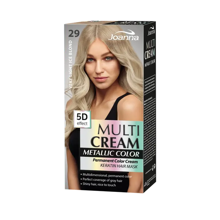 Juuksevärv Joanna Multi Cream Metallic 29 Ice Blond