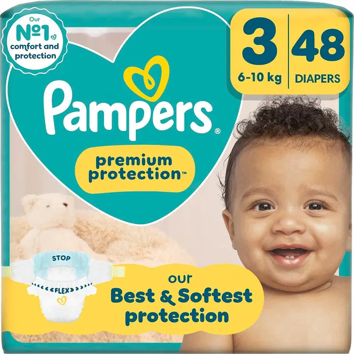 Pampers Premium Protection S3 6-10kg 48kpl vaippa