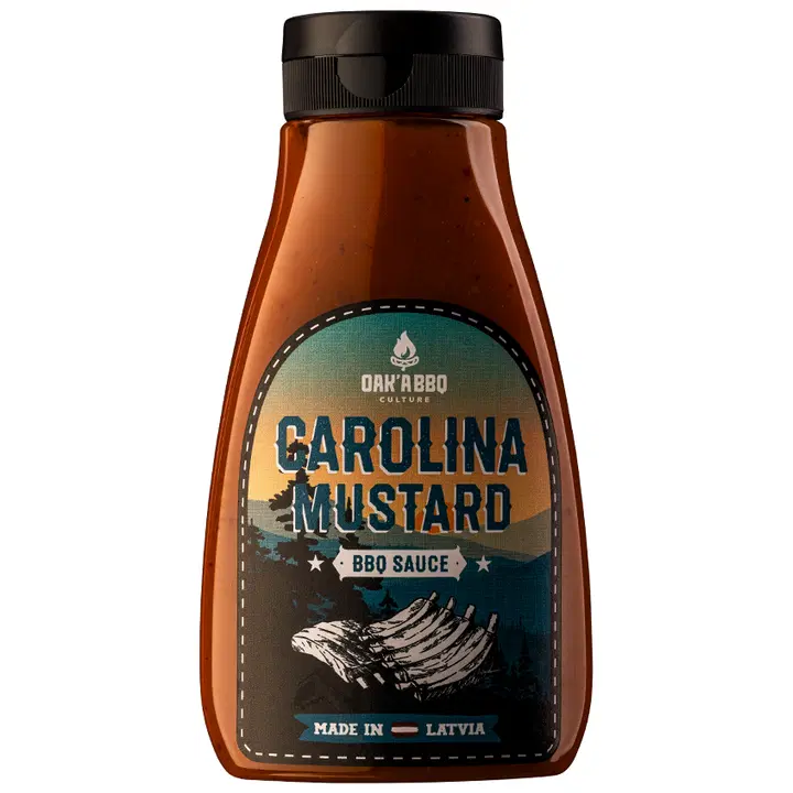 Oak a bbq carolina sinep bbq kaste 270g