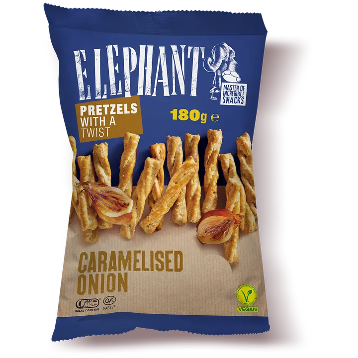 Elephant rõngiku keerud karamelliseeritud sibula maitselised 180g