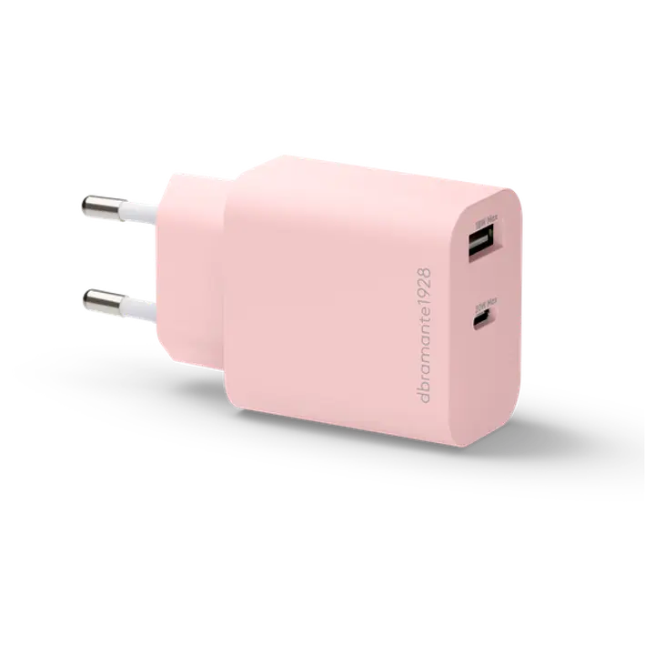 Laadija Usb-C 20W + Usb-A 18W Pnk