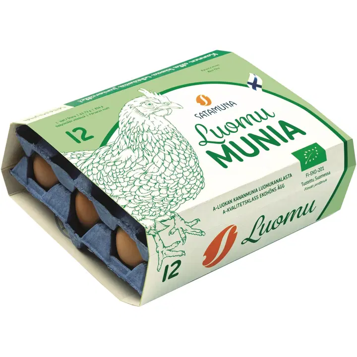 Satamuna Luomukanan munia L12 816g