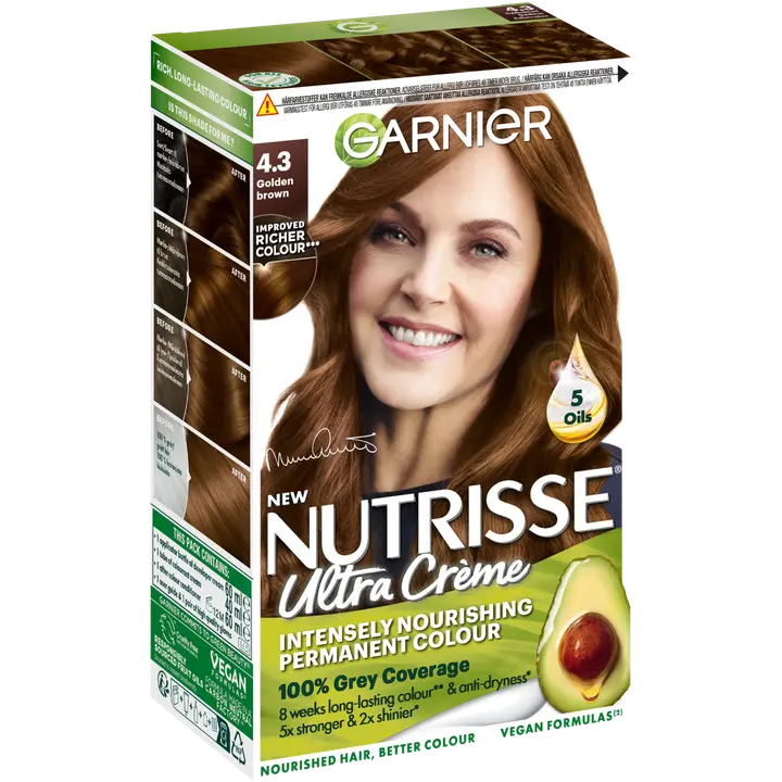 Garnier Nutrisse juuksevärv kuldpruun 4.3