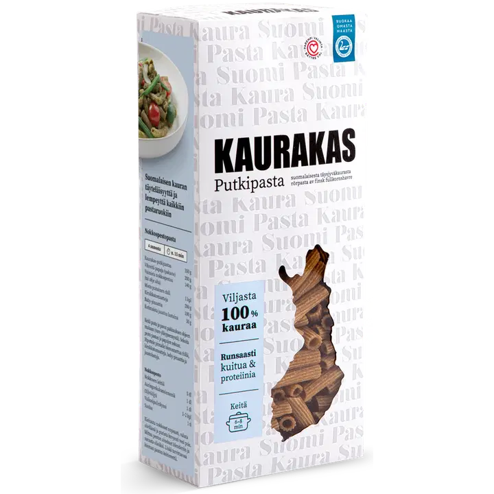 Kaurakas kaurapasta putki täysjyväkaurasta 350g