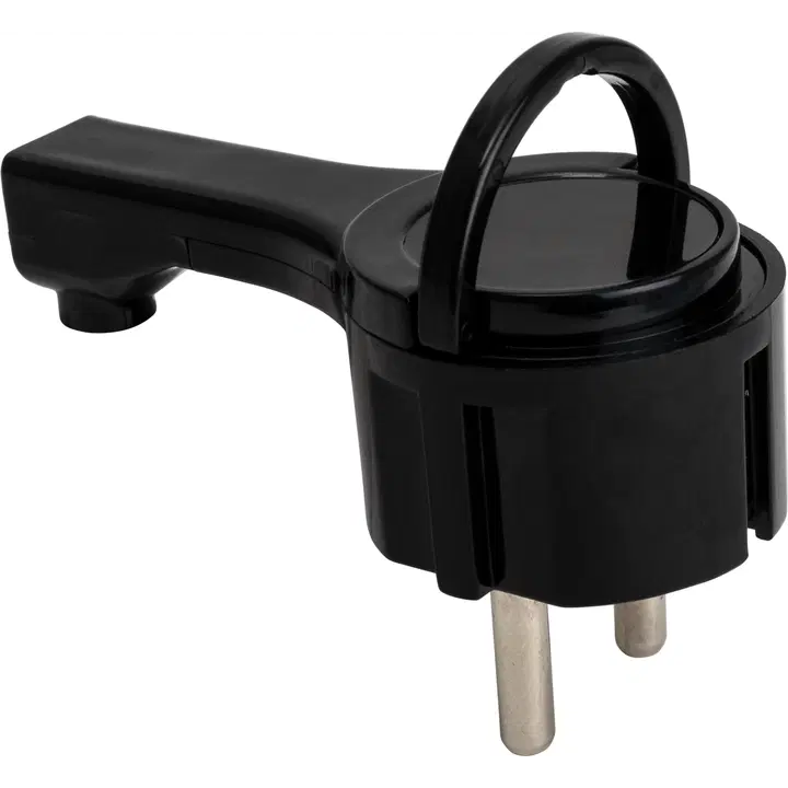 Gelia pistotulppa mini kulmamalli maadoitettu musta