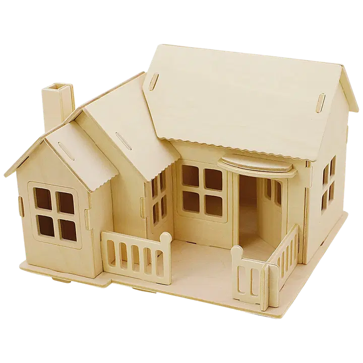 Creativ Company 3d-palapeli talo terasseineen miniatyyri
