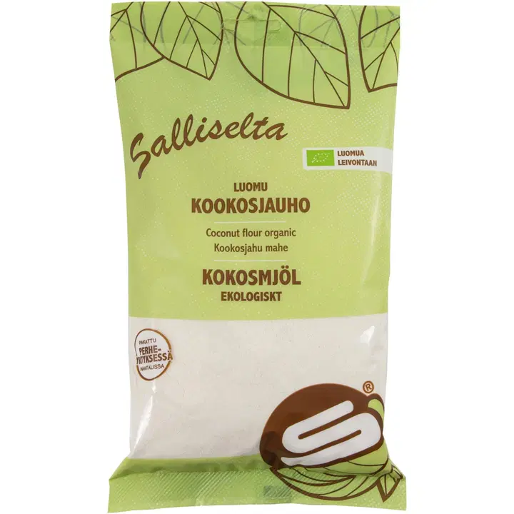 Salliselta Kookosjauho Luomu 400g